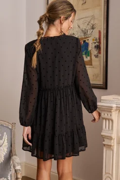 Polín Et Moi Vestidos-Vestido curto Alex Preto