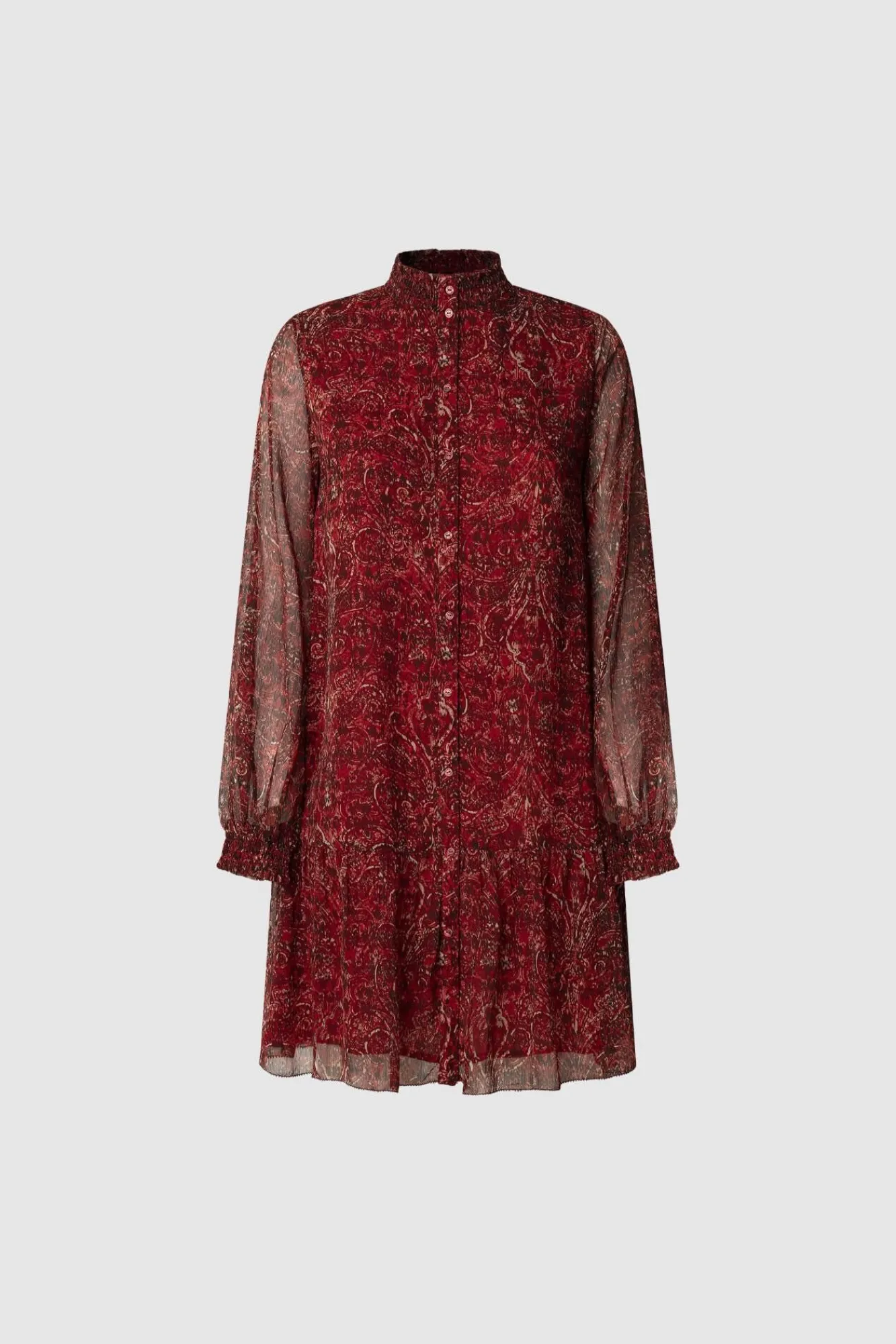 Pepe Jeans Vestidos-Vestido curto com estampa paisley estampado