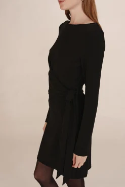 Grace & Mila Vestidos-Vestido curto de lurex Preto