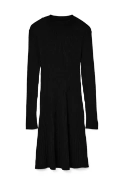 Vero Moda Vestidos-Vestido curto de malha Preto