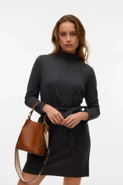 Vero Moda Vestidos-Vestido curto de malha Preto