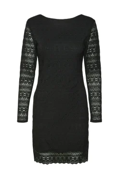 Vero Moda Vestidos-Vestido curto de manga comprida Preto