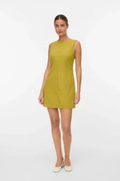 Vero Moda Vestidos-Vestido curto manga Dourado