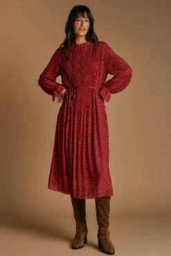 Polín Et Moi Vestidos-Vestido de bolinhas Granada