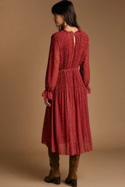 Polín Et Moi Vestidos-Vestido de bolinhas Granada