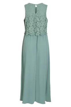 Vila Vestidos-Vestido de festa longo Verde