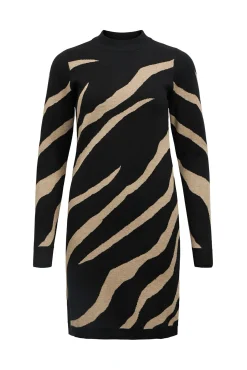 Object Vestidos-Vestido de malha estampado Multicolorido