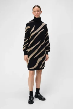 Object Vestidos-Vestido de malha estampado Multicolorido