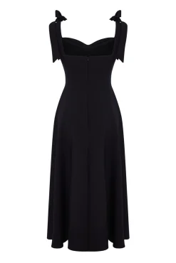 Trendyol Vestidos-Vestido de noite preto