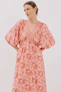 Cortefiel Vestidos-Vestido estampado Multicolorido