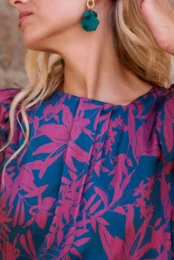 Polín Et Moi Vestidos-Vestido estampado Ulis Granada