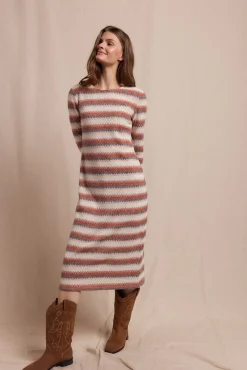 Slowlove Vestidos-Vestido estruturado multicolor Multicolorido