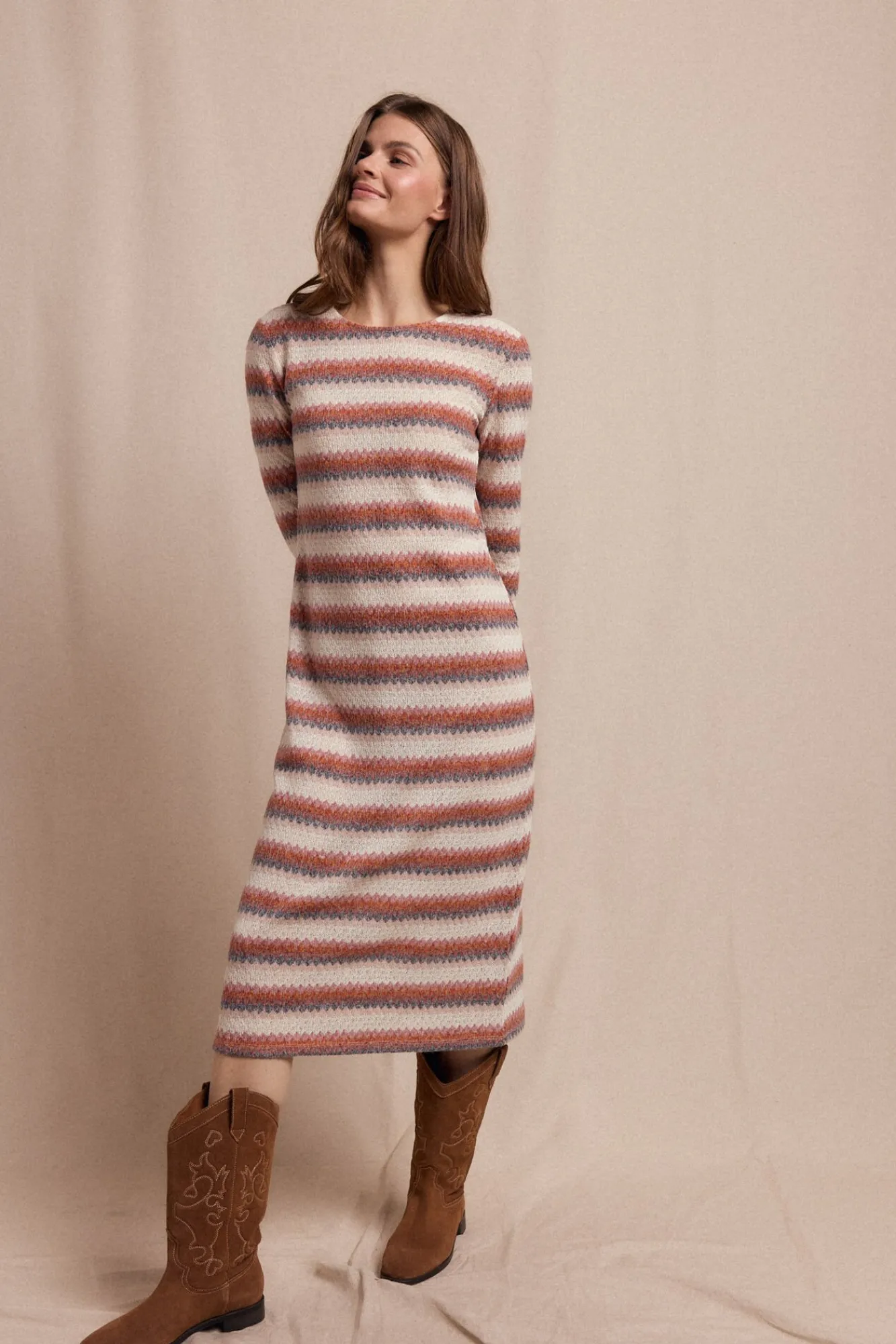 Slowlove Vestidos-Vestido estruturado multicolor Multicolorido