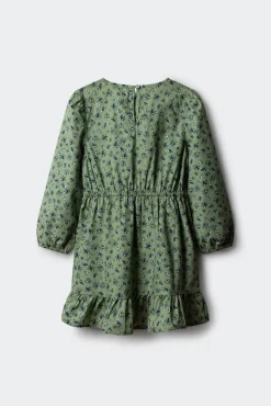 Springfield Kids Vestidos-Vestido flores menina verde