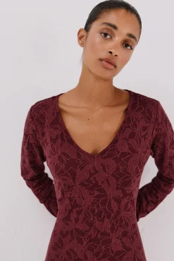 Cortefiel Vestidos-Vestido jacquard Granada