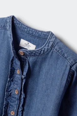 Springfield Kids Vestidos-Vestido jeans para meninas azul