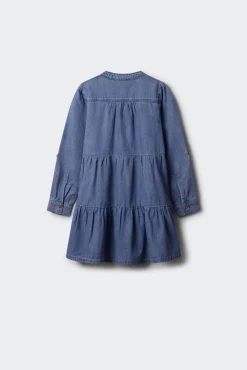 Springfield Kids Vestidos-Vestido jeans para meninas azul
