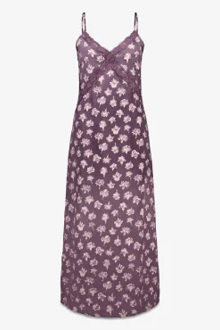 Slowlove Vestidos-Vestido lencero Roxo