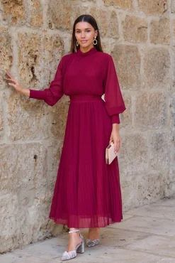 Polín Et Moi Vestidos-Vestido longo Amara Granada