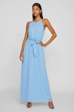 Vila Vestidos-Vestido longo de festa Azul