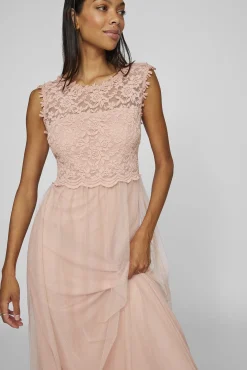 Vila Vestidos-Vestido longo de festa Subiu