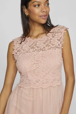 Vila Vestidos-Vestido longo de festa Subiu