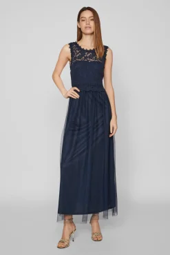 Vila Vestidos-Vestido longo de festa Azul