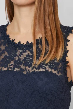 Vila Vestidos-Vestido longo de festa Azul