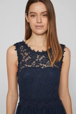 Vila Vestidos-Vestido longo de festa Azul