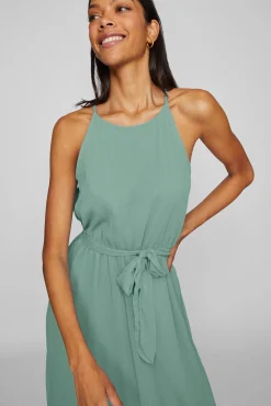 Vila Vestidos-Vestido longo de festa Verde
