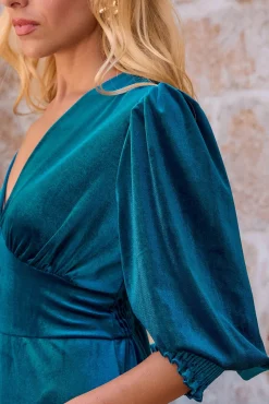 Polín Et Moi Vestidos-Vestido longo Tina Azul