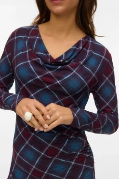 Vero Moda Vestidos-Vestido midi de diamante Granada