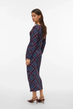 Vero Moda Vestidos-Vestido midi de diamante Granada