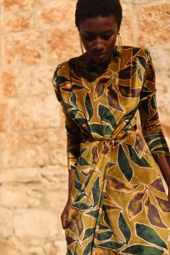 Panambi Vestidos-Vestido Peir Dourado