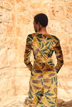 Panambi Vestidos-Vestido Peir Dourado