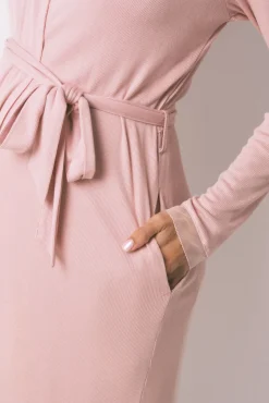 Women'secret Maternidade|Roupões-Vestido robe canelado para maternity rosa