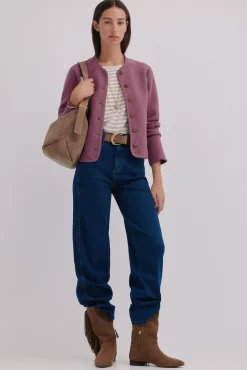 Hoss Intropia Sobretudos-Zoe. Jaqueta austríaca Roxo