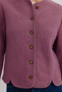 Hoss Intropia Sobretudos-Zoe. Jaqueta austríaca Roxo