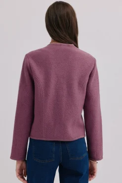 Hoss Intropia Sobretudos-Zoe. Jaqueta austríaca Roxo